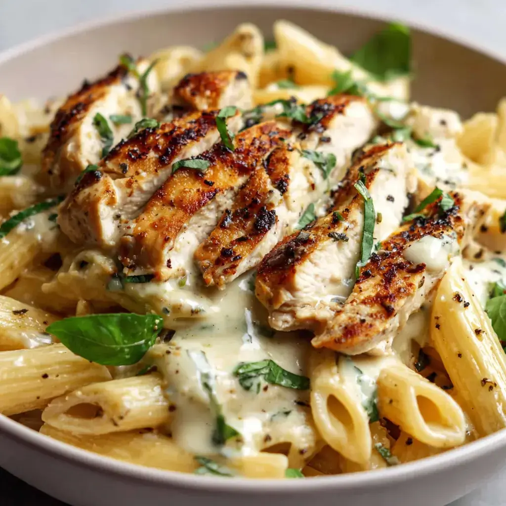 Chicken Alfredo Penne